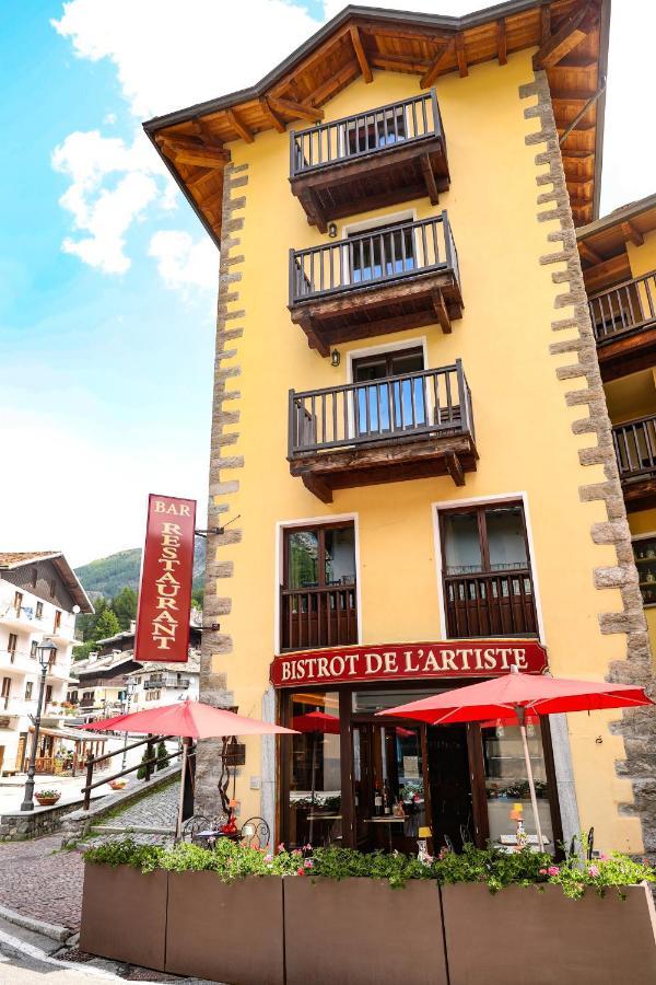 Art Hotel Grandes Murailles Valtournenche Exteriör bild